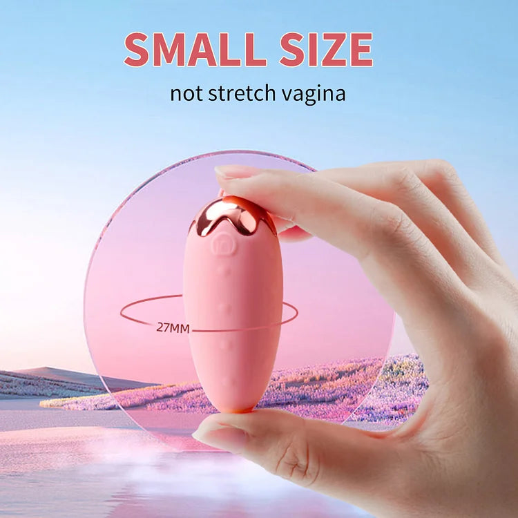 Vigorous Strawberry Egg Hopping App Smart Wireless Remote Control Going Out Wearing Masturbation Funny Egg Hopping Wholesale