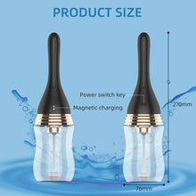 Load image into Gallery viewer, Electric Water Jet Vibration Enema Anal Cleaner Adult Sex Product