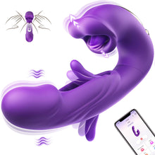 Load image into Gallery viewer, 7x Flapping &amp; Licking 3 in 1 G Spot Vibrator Dildo