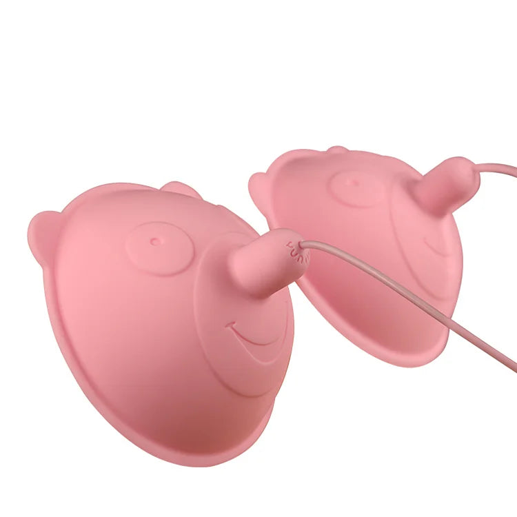 Momo Bear Breast Massager Stimulates, Stimulates, Sucks Breast Nipple, Climates, And Kneads Women's Tools