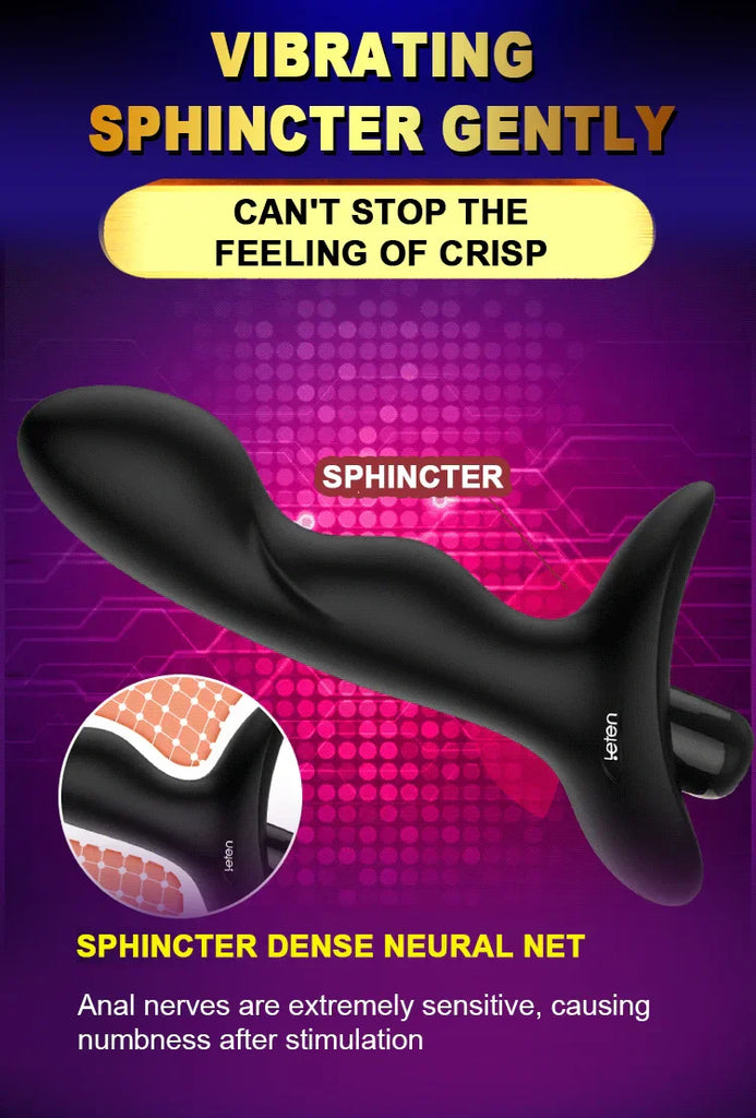 New Raptor Male Massager, Anal Plug Massage Stick, Vibrator, Adult Sex Toy