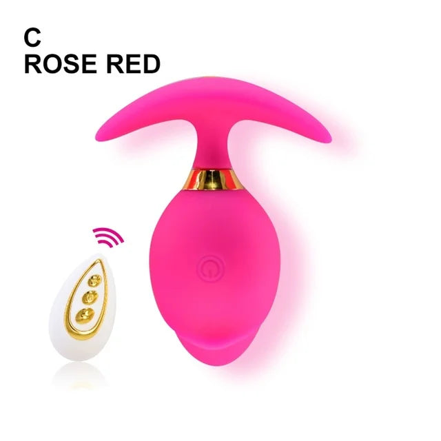 Pearlsvieb Rose Vibrators For Women Wireless Remote Control Kegel Balls Vaginal Tight Exercise Vibrating Eggs