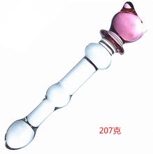 Load image into Gallery viewer, Sex Toy Appliance Stick Adult Female Sex Toy Glass Loving Cat Crescent Five-star Penis Anal Plug