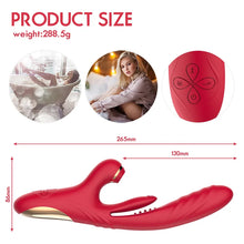 Load image into Gallery viewer, 3 in 1 Suction &amp; Thrusting Vibrator With Tongue For Clitoris &amp; G-spot