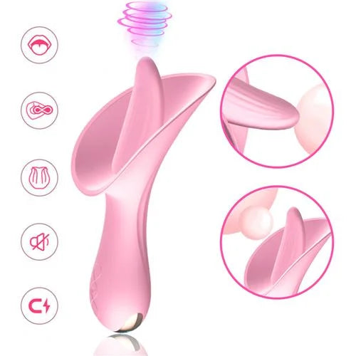 Pink Incense Licking Vibrator