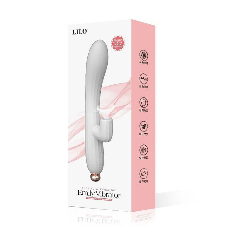 Lilo Emilie Vibrating Stick Female Adult Sexual Sucking Vibrating Massage Masturator Waterproof Hair Generation