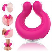 Load image into Gallery viewer, Couple Vibrator for Penis &amp; Clitoral Stimulation Sex Toy