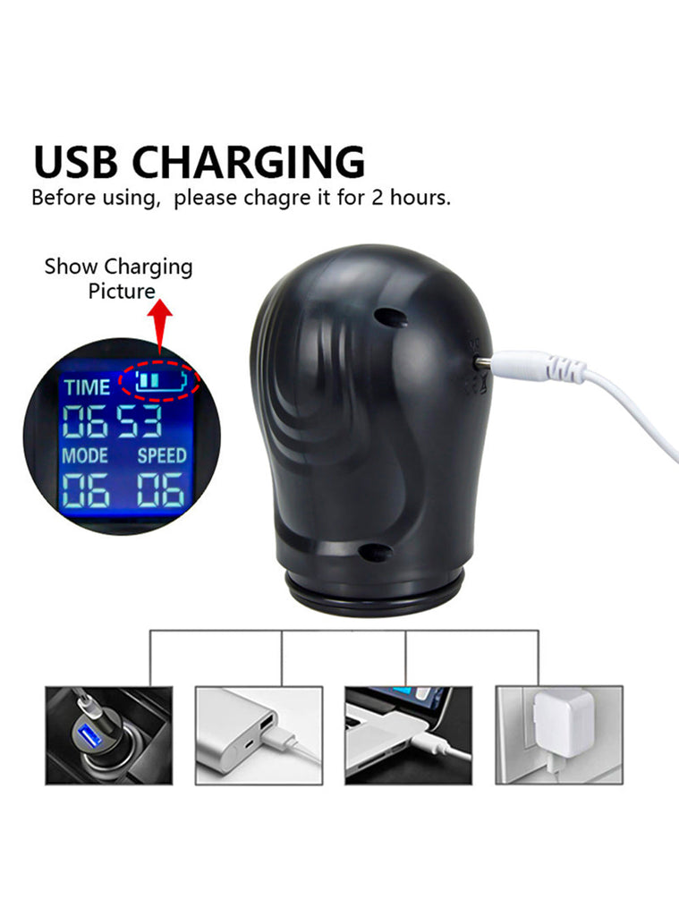 Automatic Penis Pump 6 Modes Adjustable LED Display