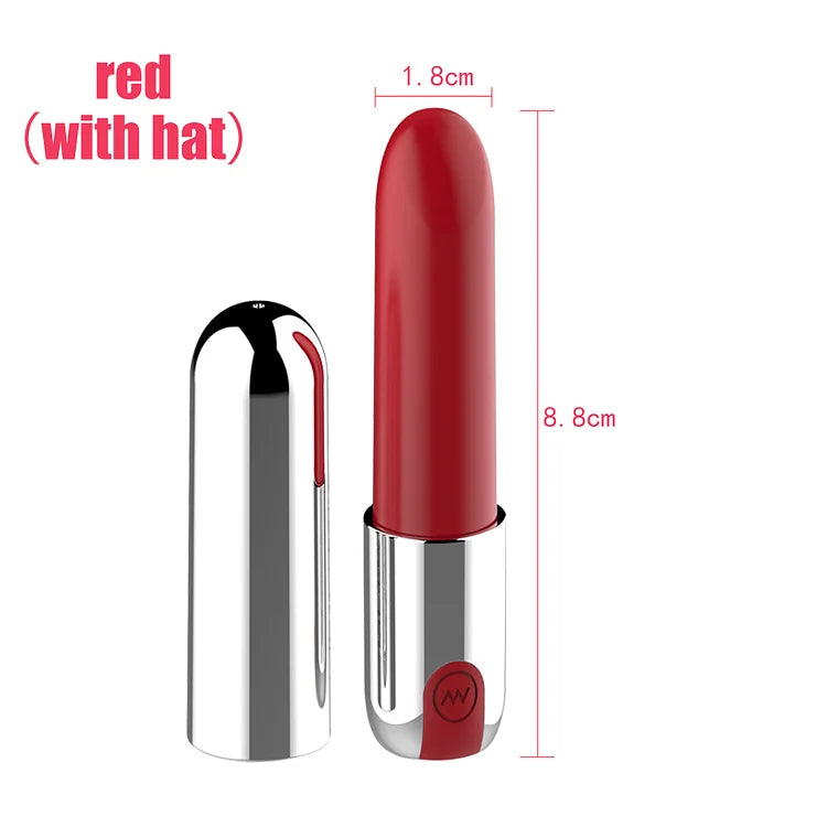 Mini Bullet Vibrator G Spot Lipstick Vibration Vagina Clitoris Stimulator