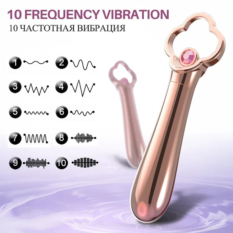 10 Powerful Pulsating Bullet Vibrators Finger Mini Massager