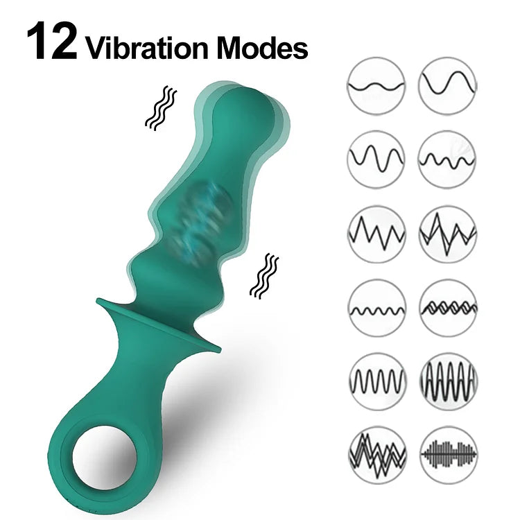 Anal Plug Vibrating Backyard Massager For Adult