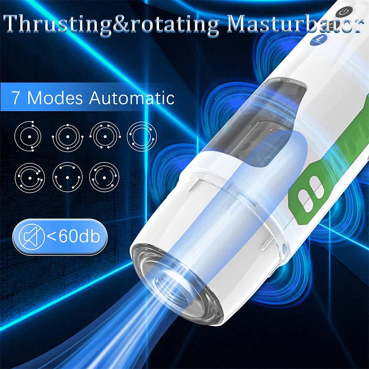 automatic Telescopic Rotation Male Masturbator Cup