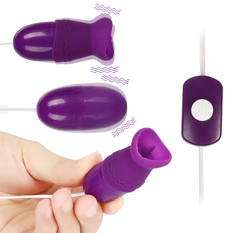 New Clitoral Tongue Licking Vibrator