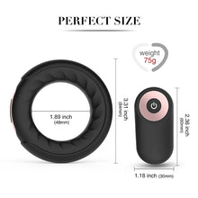 Load image into Gallery viewer, Vibrator Vibrating Penis Ring for Clitoral Stimulation, Remote Control Clitoris Stimulator Massager