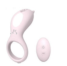 Load image into Gallery viewer, Wireless Remote Control Sperm Lock Vibration Ring For Men And Women Charging Delay Penis Ferrule Adult Sex Products