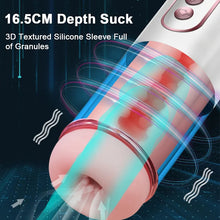 Load image into Gallery viewer, Aircraft Cup Automatic Men&#39;s Sucking 7-frequency Vibration Exercise Silicone Masturbator Adult Products