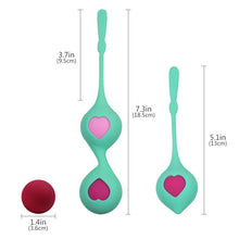 Load image into Gallery viewer, 3pcs Tight Ball Kegel Exercise Pelvic Tightening for Women Vaginal Dumbbell Exercise Ball