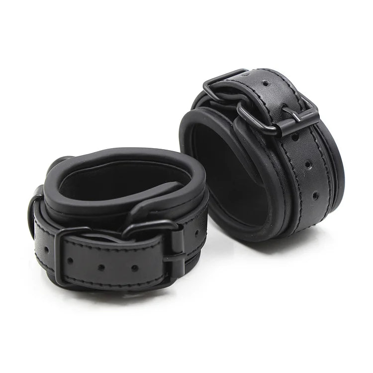 Adjustable Pu Leather Handcuffs