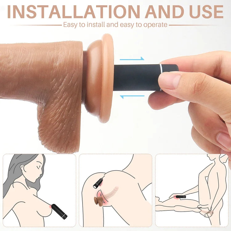 Vibration Suction Disk Simulated Pendule Women's Self-masturbating Appliance Big Chicken Bar Fun Sex Toy Fake Penis