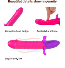 Load image into Gallery viewer, Banana Silicone Ultra-quiet Dildo Vibrator Vaginal Stimulator Female Masturbator Sex Doll