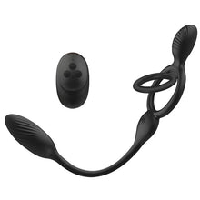 Load image into Gallery viewer, Husband And Wife Share Double Shock Male Anal Stopper Prostate Massager G-spot Vibration Sperm Locking Masturbator Adult Products