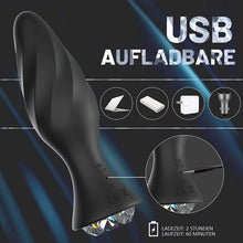 Load image into Gallery viewer, Prostate Massager Wireless Anal Plug Vibrator Butt Plug Remote Control