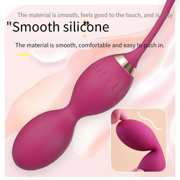 Silicone Vaginal Balls Vibrator Masturbation Training Kegel Balls For Woman