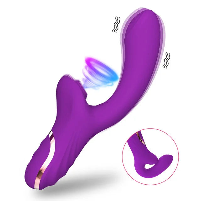 Rabbit Vibrator 10 Modes Clitoral Sucking Vibrator