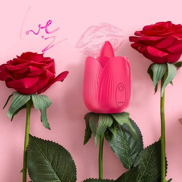 Rose Toy Clit Vibrator And Licker