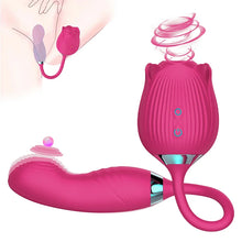 Load image into Gallery viewer, Rose Vibrator Clitoris Stimulator