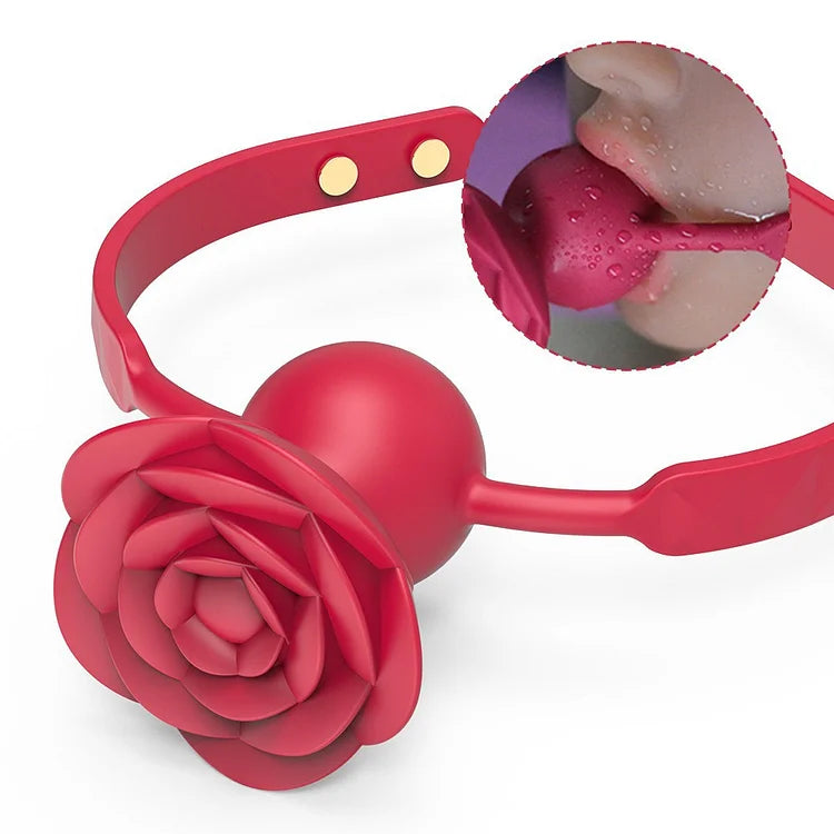 Rose Vibrator Mouth Ball Rose