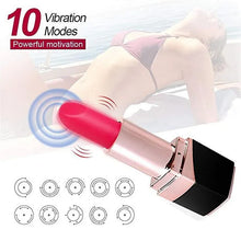 Load image into Gallery viewer, Mini Small Av Stick Magnetic Suction Rechargeable Lipstick Egg Skipping Vibration Women&#39;s Sex Toy Jumping Masturbator Adult Sex Toy