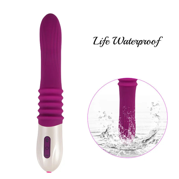 Telescopic Thrusting 10 Frequency Sex Machine for Female