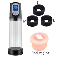 Load image into Gallery viewer, Electric Enlargement Vacuum Erection Enhancer Penis Pump