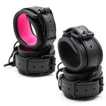 Load image into Gallery viewer, Adjustable Pu Leather Handcuffs