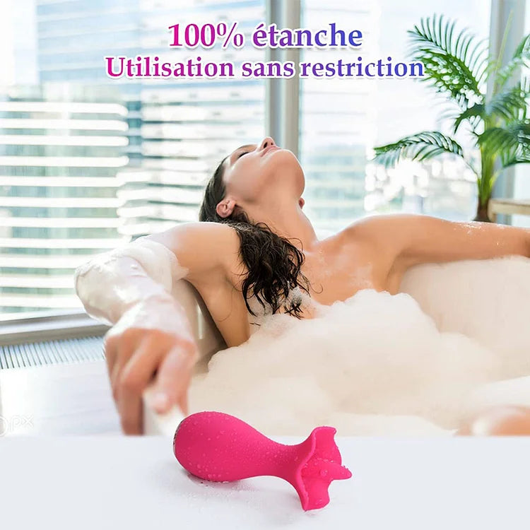 Rose Licking Vibrator Toy