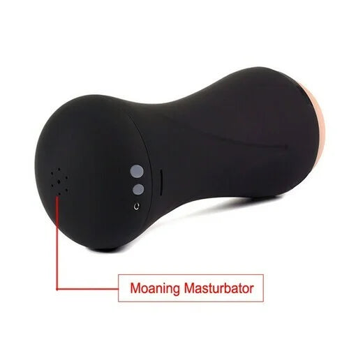 Moaning Vibrating Male Masturbators Vagina Pussy Pocket Shrinking