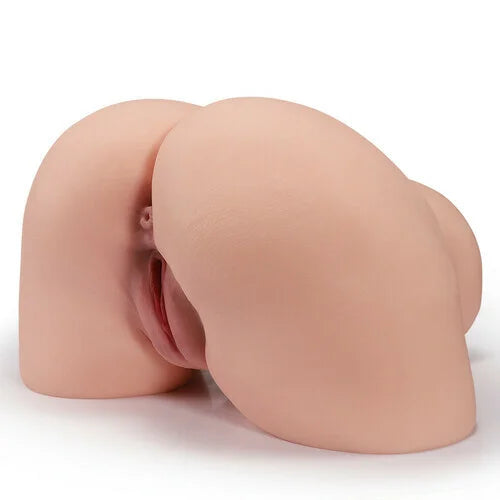 Big Butt Reverse Mold Sexy Buttocks Sexy Seductive Fun Simulation Dual-channel Plane Cup Sex Products Masturbation Device