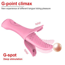 Load image into Gallery viewer, Silicone Tongue Vibrator