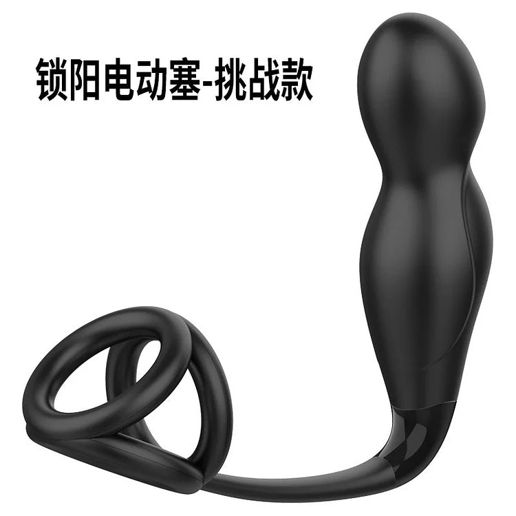 Pleasure Suoyang Electric Anus Plug Warming Exploratory Challenge Electric Rear Court Plug Magnetic Charging Fun Products