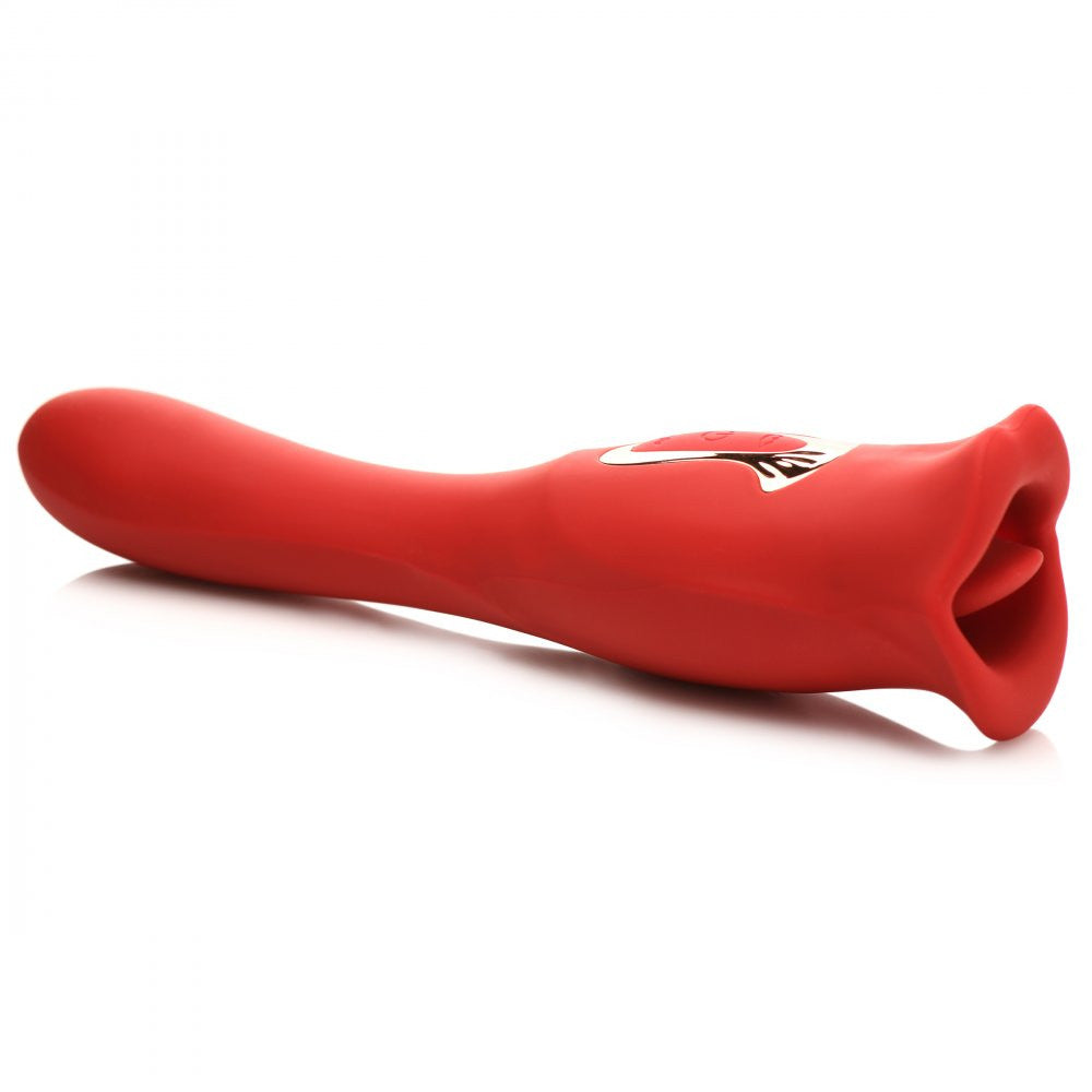 Eva - Biting Mouth Vibrating Tongue Clit Stimulator G-spot Vibrator