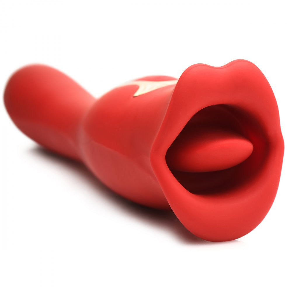 Eva - Biting Mouth Vibrating Tongue Clit Stimulator G-spot Vibrator