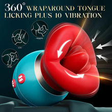 Load image into Gallery viewer, 3in1 App Remote Control Big Mouth Vibrator With 360° Tongue Licking &amp; Sucking &amp; Vibrating