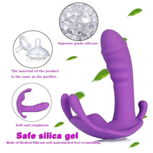 Load image into Gallery viewer, Women&#39;s Sex Toy App Wearing Butterfly Remote Control Masturbation Vibrator Egg Hopping Massager Wearing Penis