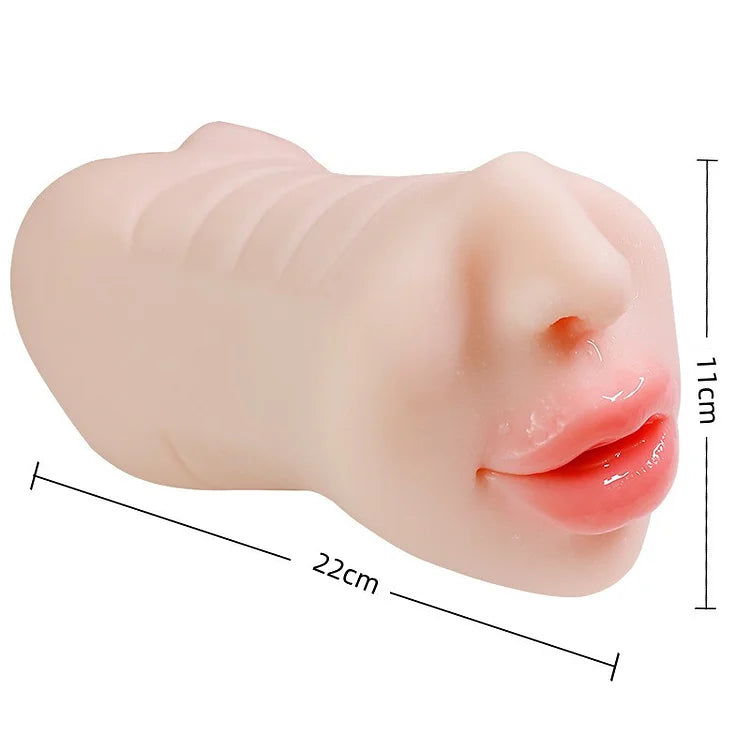 Male three-handed aircraft cup inverted model masturbation device big ass sex doll