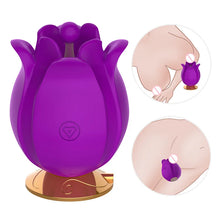 Load image into Gallery viewer, Rose Shape Vagina Vibrator For Women Clitoris Stimulation