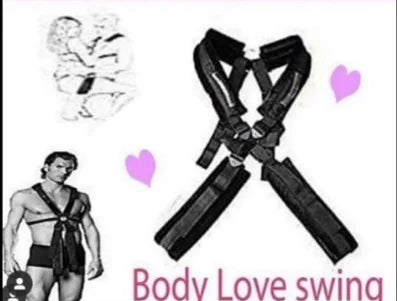 Double Shoulder Back Swing Strap Husband And Wife Sex Aids