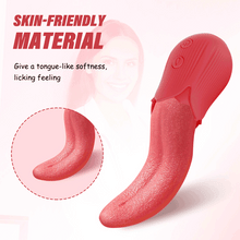 Load image into Gallery viewer, Upgraded Rose - 20 Frequency Tongue Licking Vibrator