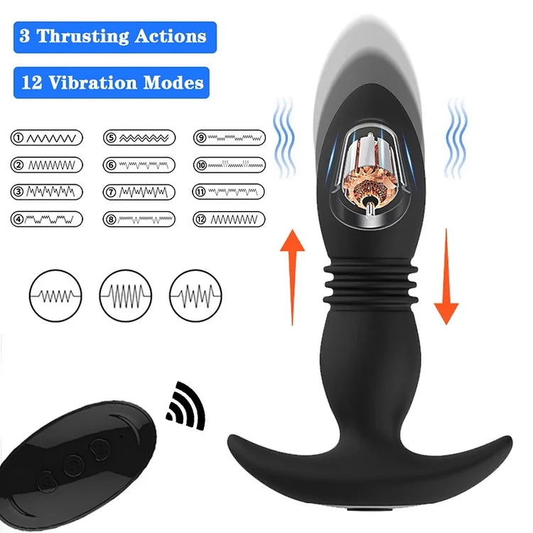 Vibrator Butt Plug