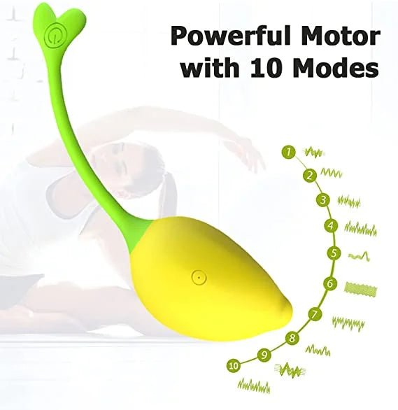 Lemon Kegel Ball Female's Jumping Egg Vibrator